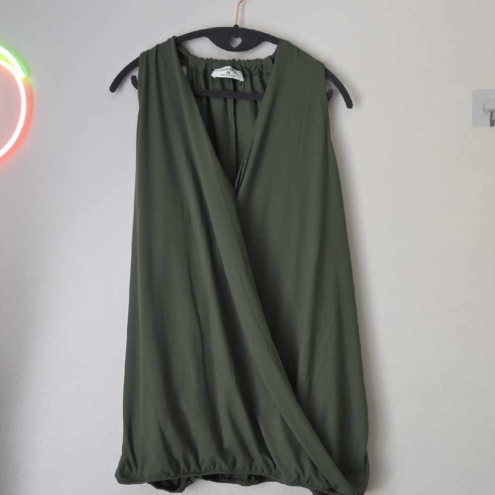Zenana Forest Green Top